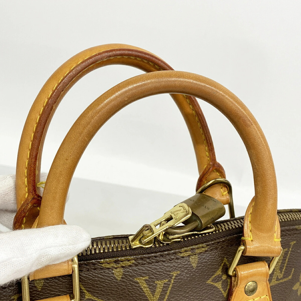 LOUIS VUITTON Authentic Brown Monogram Alma Bag - Picture 7 of 12